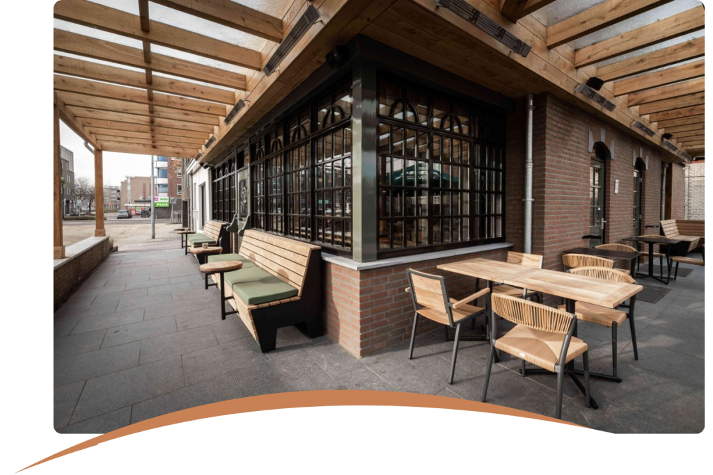 Overdekt terras Het Udenaartje
